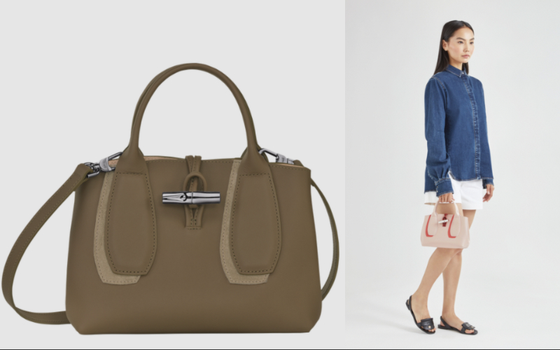 ROSEAU SHADOW Top handle bag S $4,850